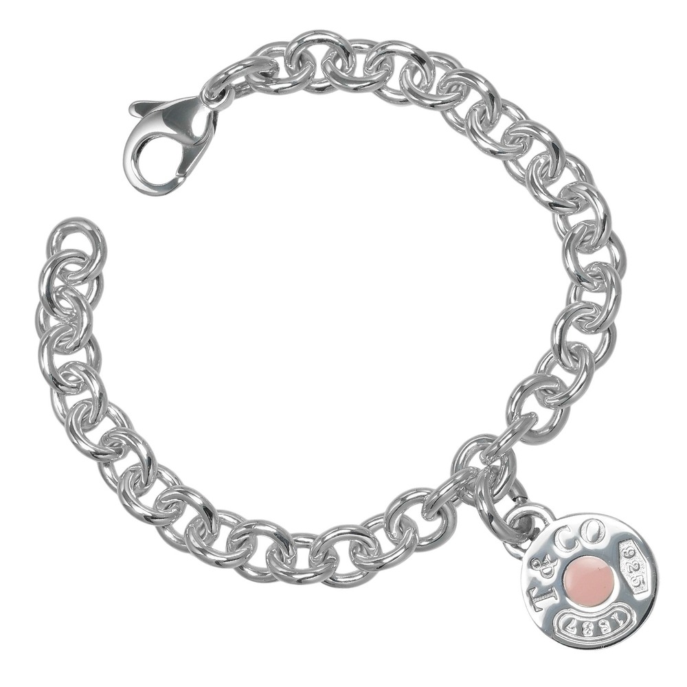 Tiffany Round Bracelet wrist silver